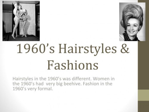 1960s Fashion PPT